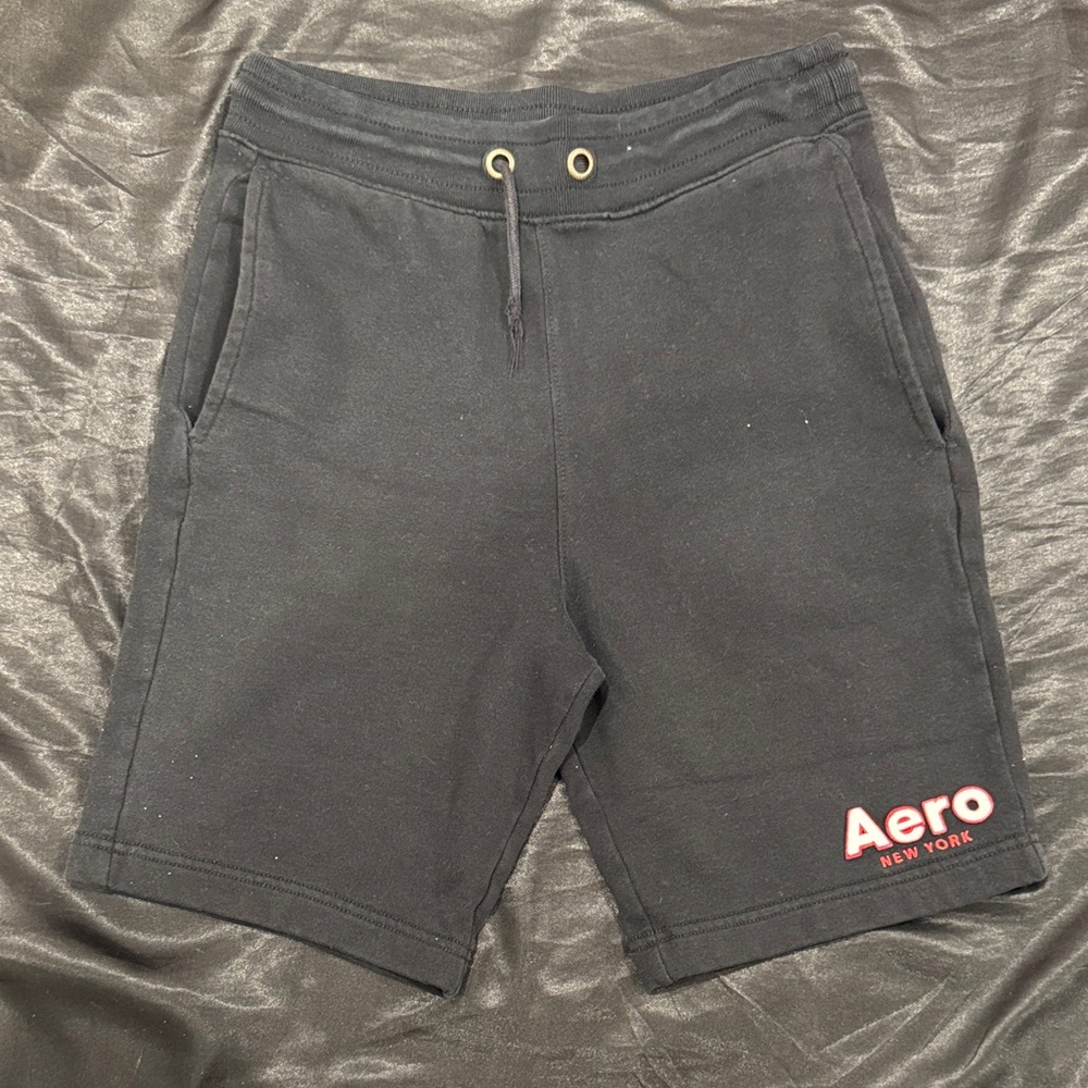 Aeropostale Black Athletic Men's Shorts